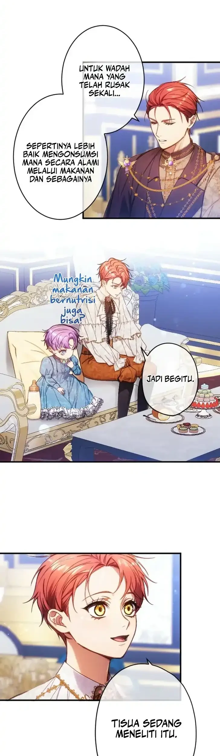 I’m the Tyrant’s Baby, But My Family Adores Me Chapter 34 Gambar 38