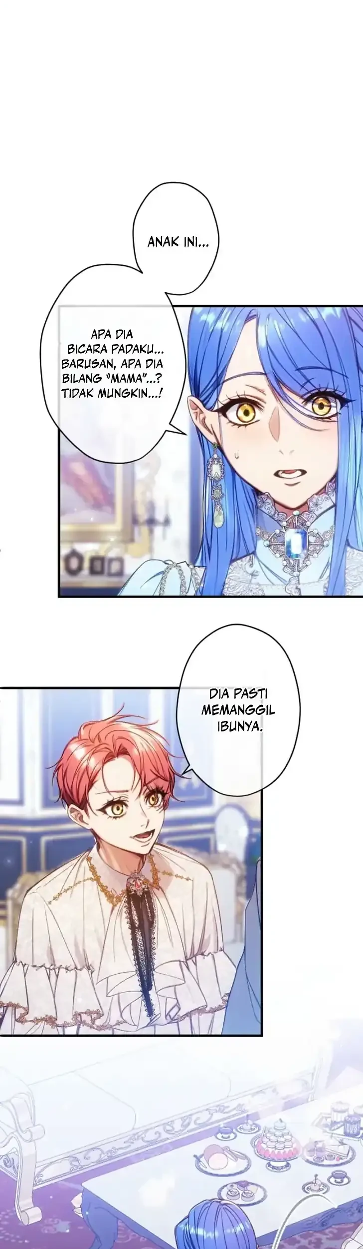 Manhwa I’m the Tyrant’s Baby, But My Family Adores Me Chapter 35 gambar 2