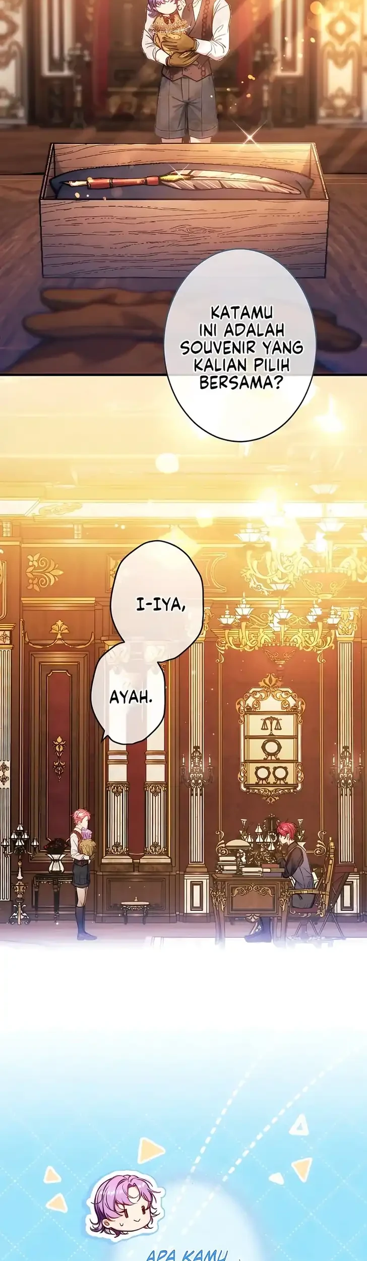 Manhwa I’m the Tyrant’s Baby, But My Family Adores Me Chapter 44 gambar 2