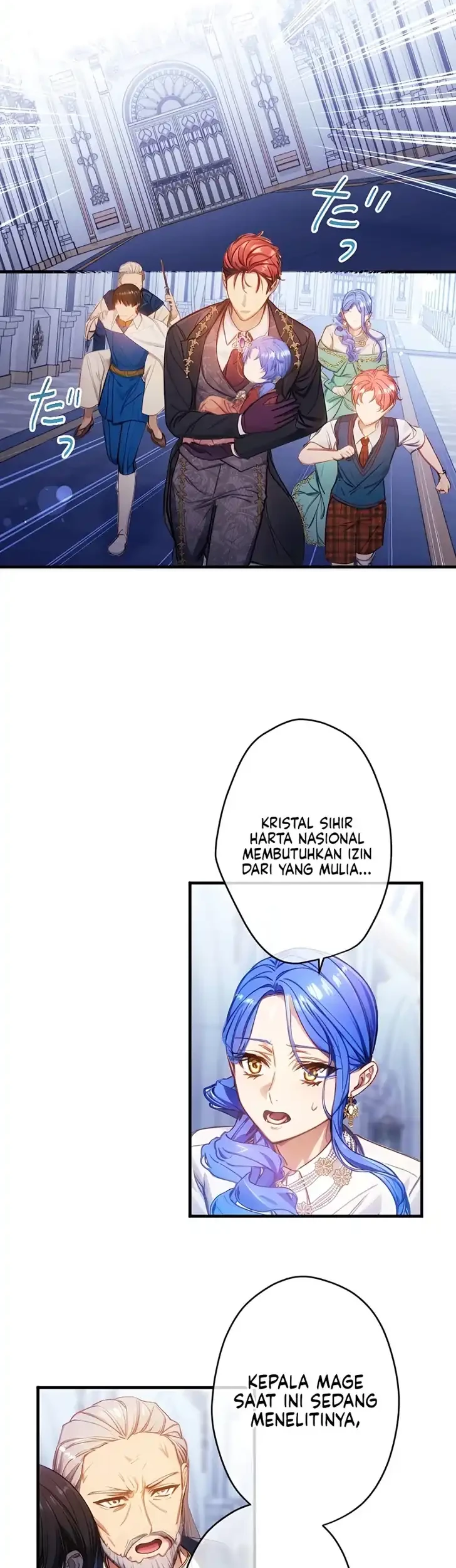 I’m the Tyrant’s Baby, But My Family Adores Me Chapter 54 Gambar 35