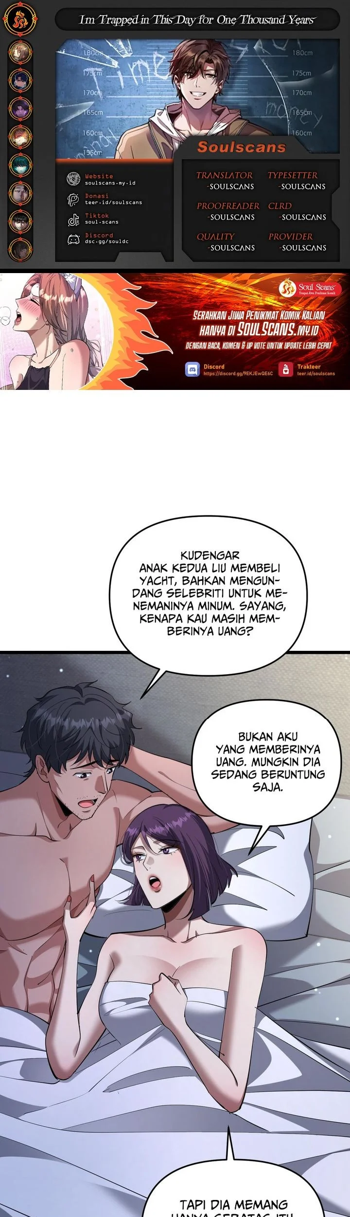 Komik I’m Trapped in This Day for One Thousand Years Chapter 246 gambar 1