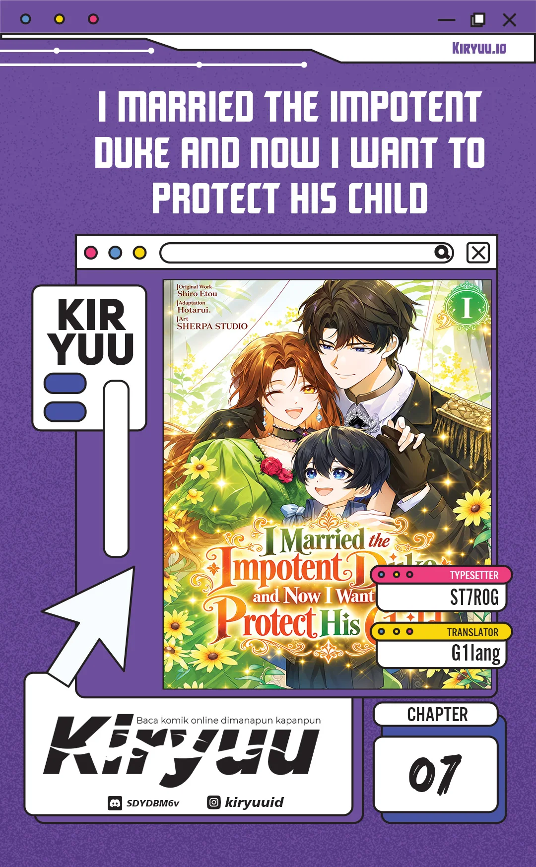 Komik I Married the Impotent Duke and Now I Want to Protect His Child Chapter 7 gambar 1