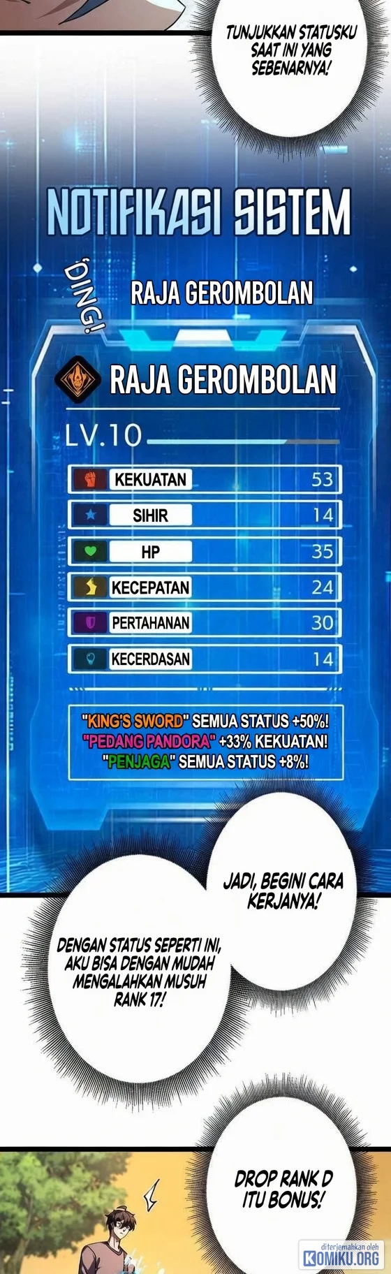 I May Be a Beginner, but I’m Actually a Level 99 Overpowered Player Chapter 14 Gambar 65