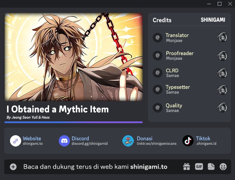 Baca Komik I Obtained a Mythic Item Chapter 132 Gambar 1
