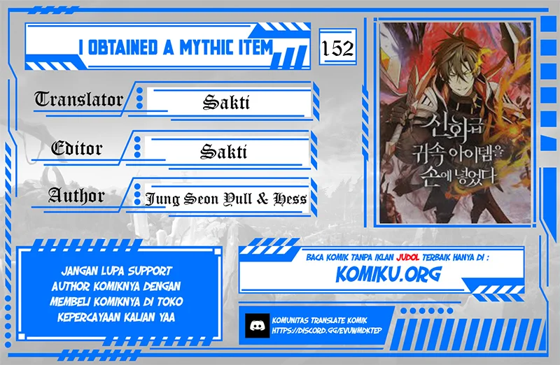 Baca Komik I Obtained a Mythic Item Chapter 152 Gambar 1