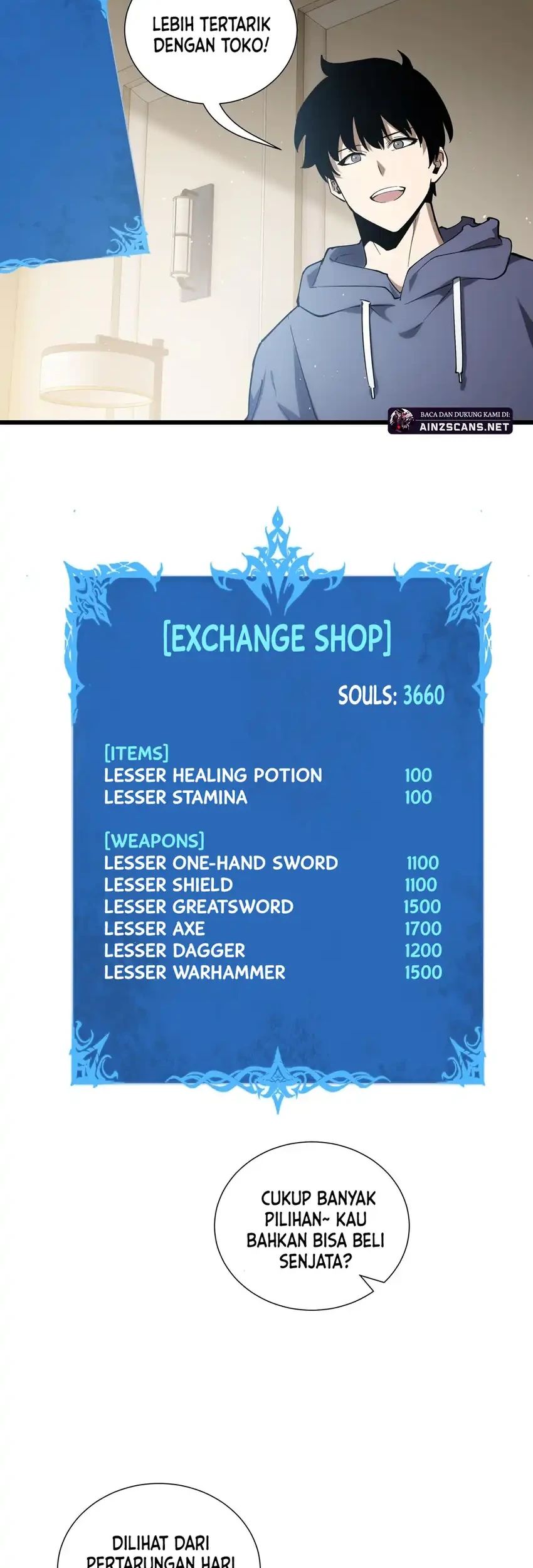 I Owe A Billion Dollars And I am Forced to Become A Worker For An Evil God Chapter 27 Gambar 45