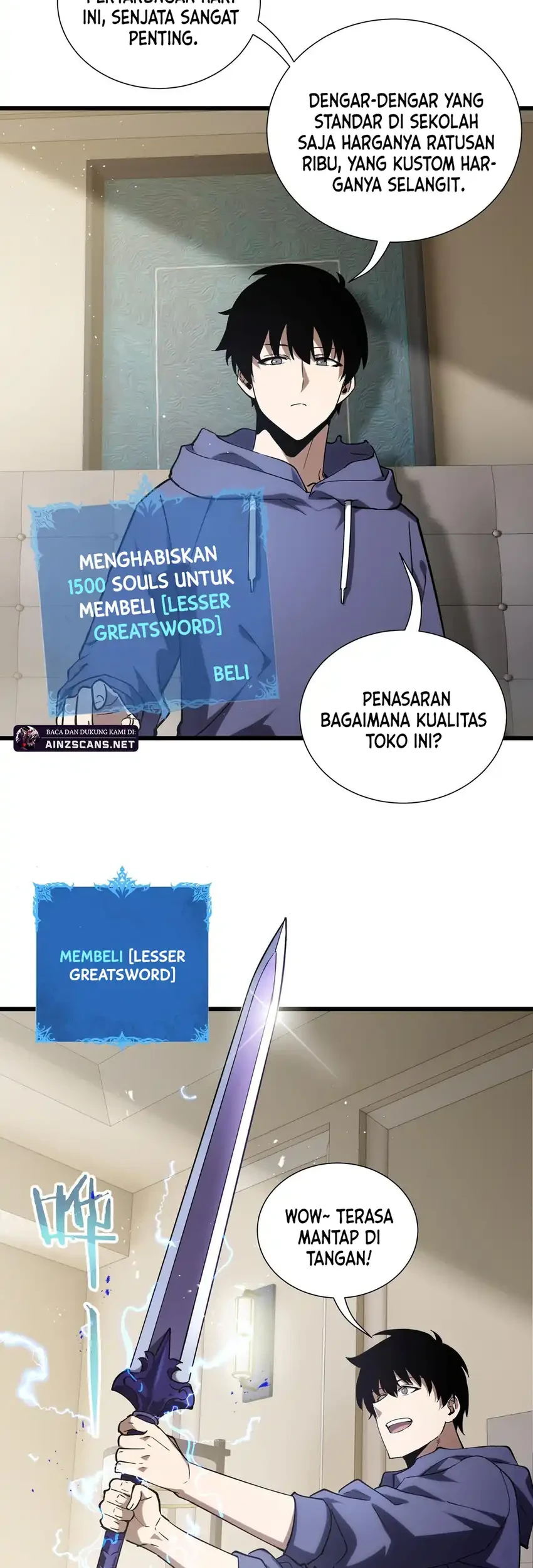 I Owe A Billion Dollars And I am Forced to Become A Worker For An Evil God Chapter 27 Gambar 46