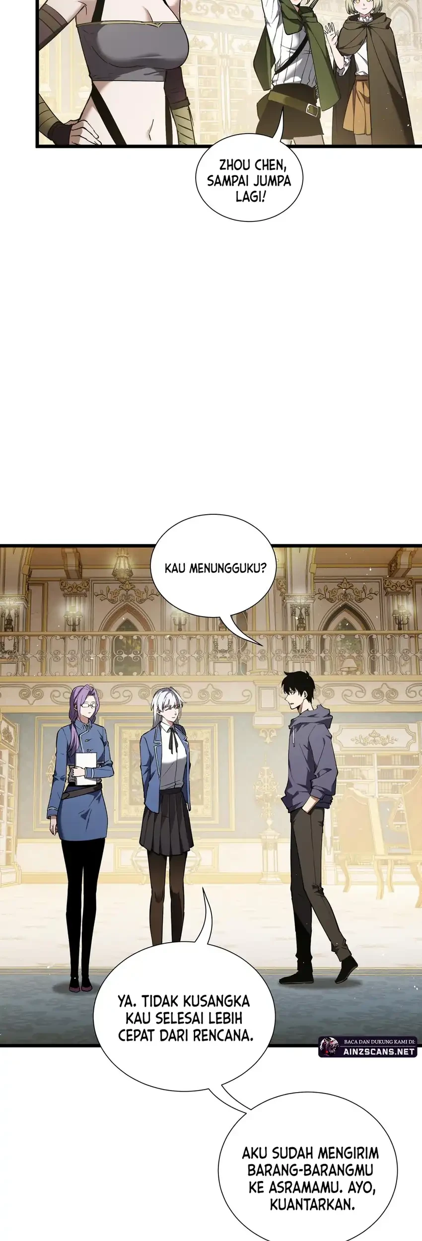 I Owe A Billion Dollars And I am Forced to Become A Worker For An Evil God Chapter 27 Gambar 22