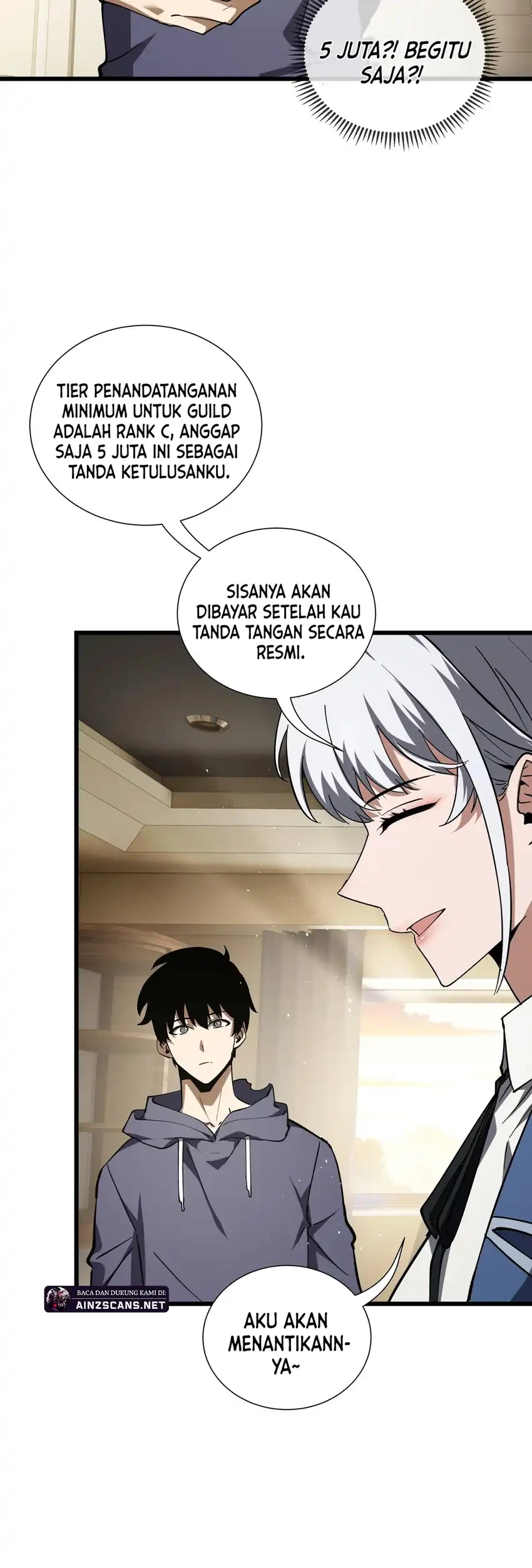 I Owe A Billion Dollars And I am Forced to Become A Worker For An Evil God Chapter 27 Gambar 36