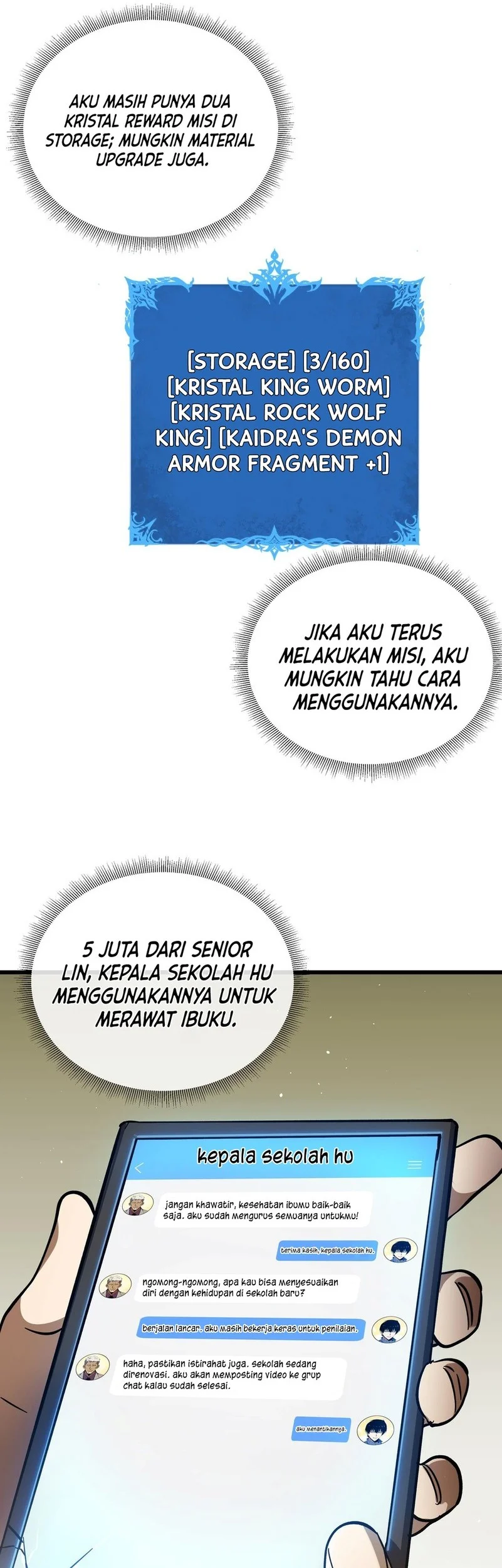 I Owe A Billion Dollars And I am Forced to Become A Worker For An Evil God Chapter 29 Gambar 49