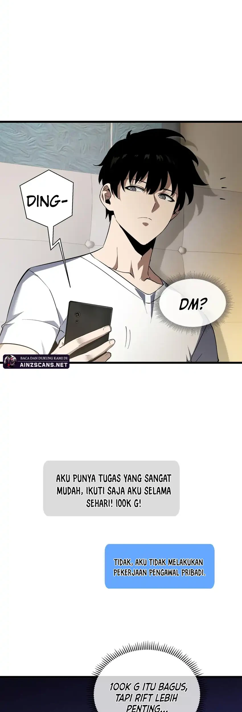 I Owe A Billion Dollars And I am Forced to Become A Worker For An Evil God Chapter 30 Gambar 39