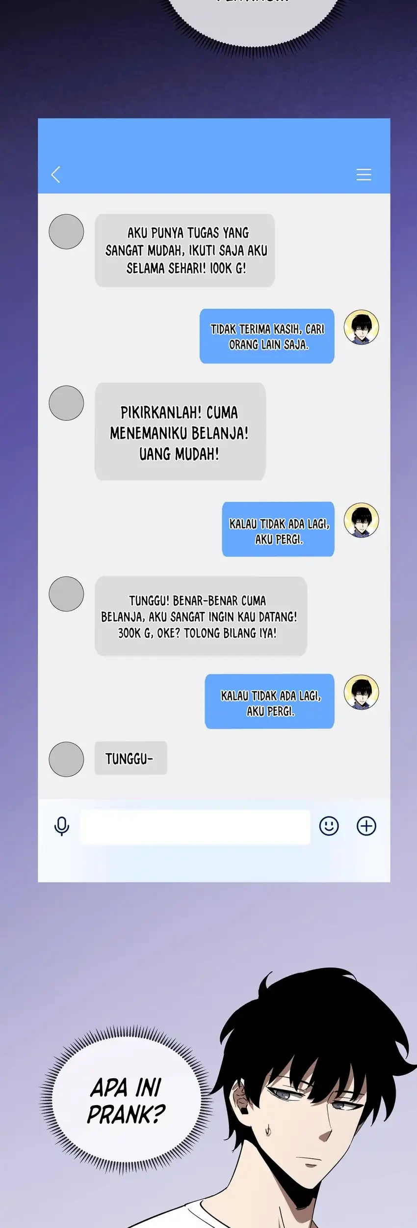 I Owe A Billion Dollars And I am Forced to Become A Worker For An Evil God Chapter 30 Gambar 40