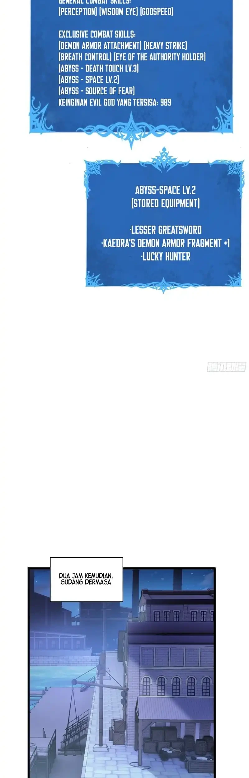 I Owe A Billion Dollars And I am Forced to Become A Worker For An Evil God Chapter 32 Gambar 45