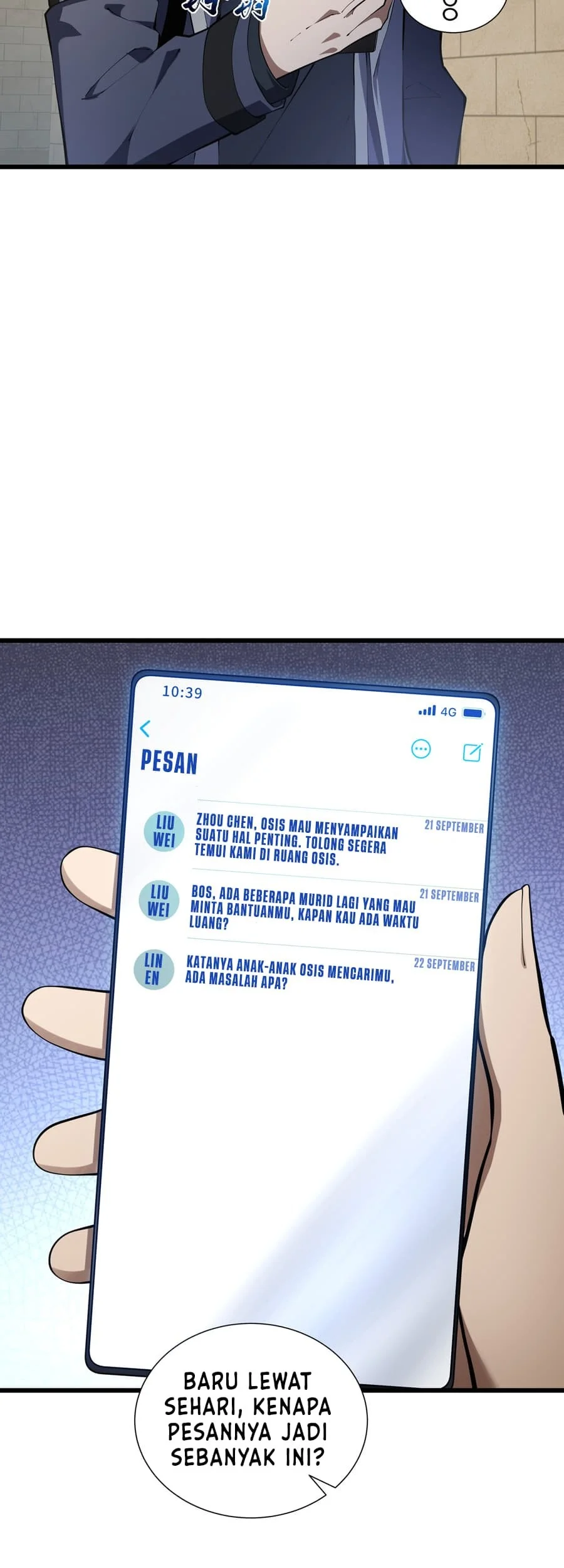 I Owe A Billion Dollars And I am Forced to Become A Worker For An Evil God Chapter 38 Gambar 59