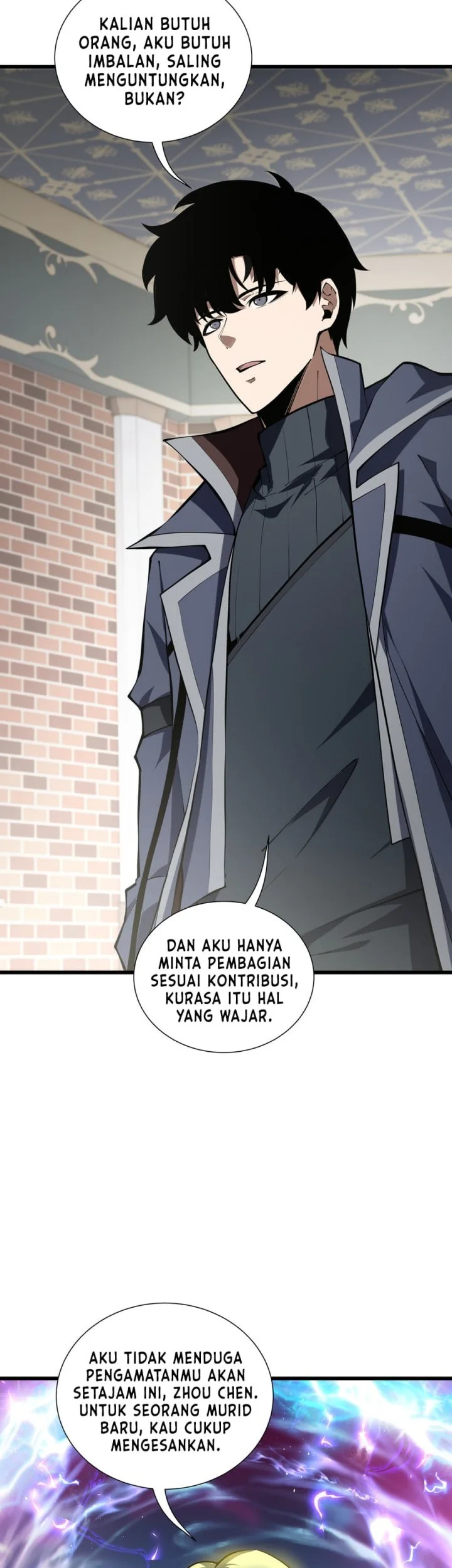 I Owe A Billion Dollars And I am Forced to Become A Worker For An Evil God Chapter 39 Gambar 31