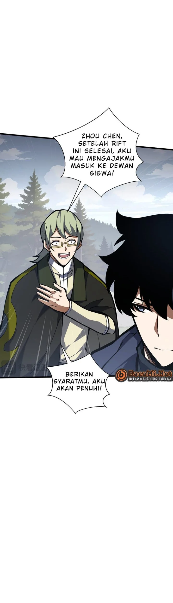 I Owe A Billion Dollars And I am Forced to Become A Worker For An Evil God Chapter 41 Gambar 43