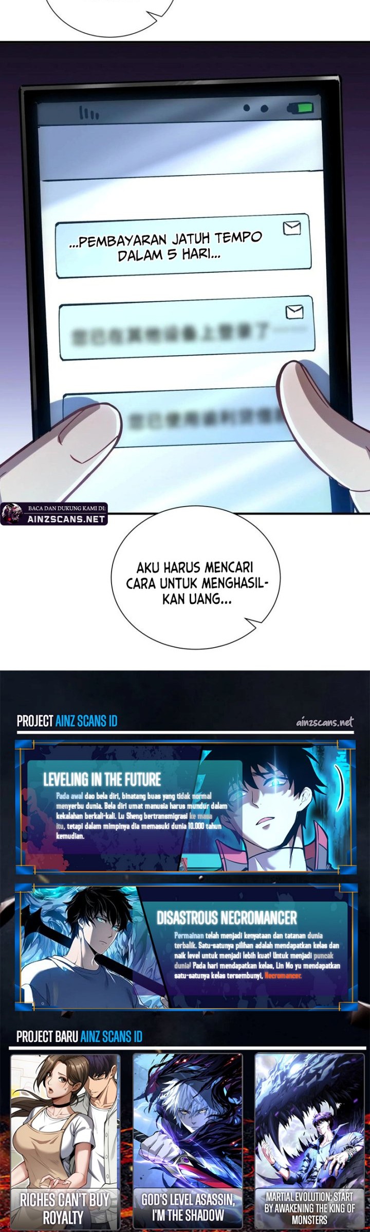I Owe A Billion Dollars And I am Forced to Become A Worker For An Evil God Chapter 5 Gambar 42