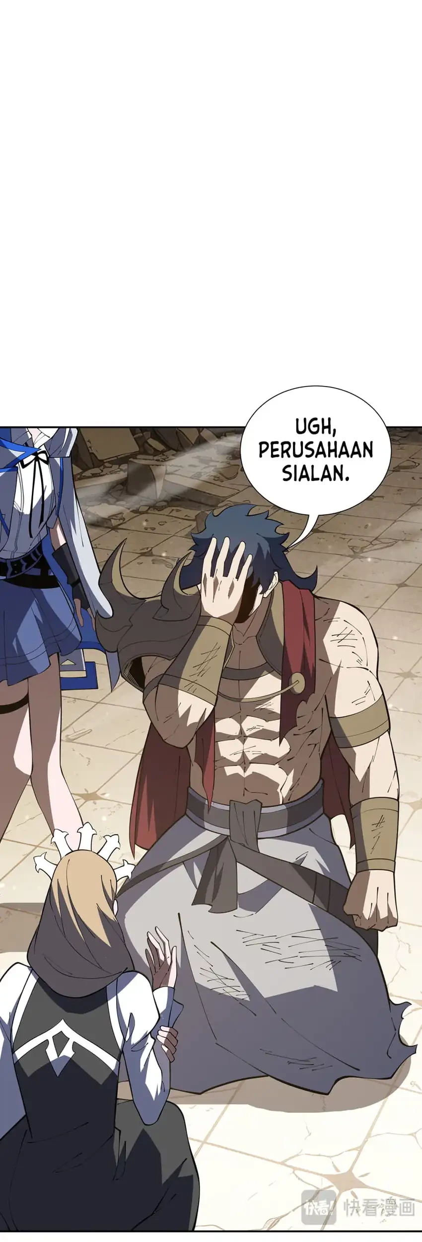 I Owe A Billion Dollars And I am Forced to Become A Worker For An Evil God Chapter 61 Gambar 35