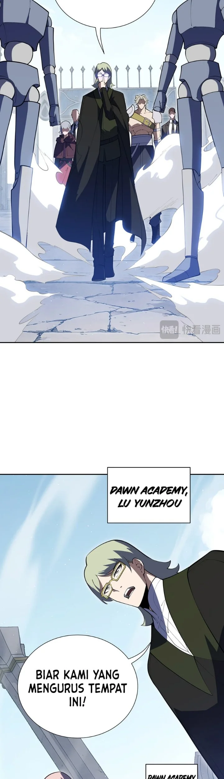 I Owe A Billion Dollars And I am Forced to Become A Worker For An Evil God Chapter 62 Gambar 42