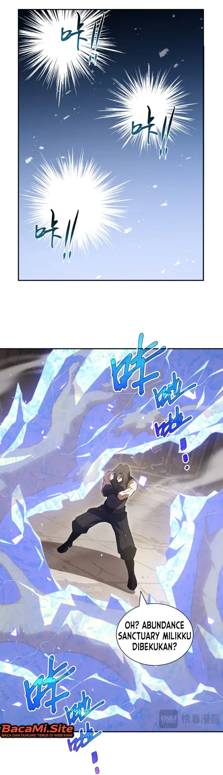 I Owe A Billion Dollars And I am Forced to Become A Worker For An Evil God Chapter 64 Gambar 44