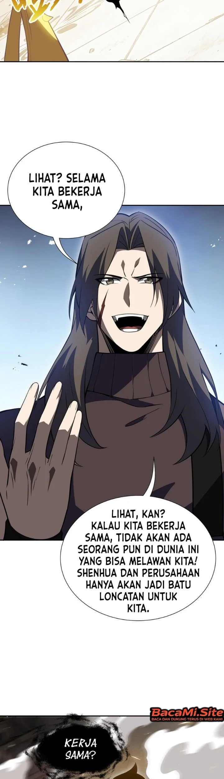 I Owe A Billion Dollars And I am Forced to Become A Worker For An Evil God Chapter 64 halaman 27
