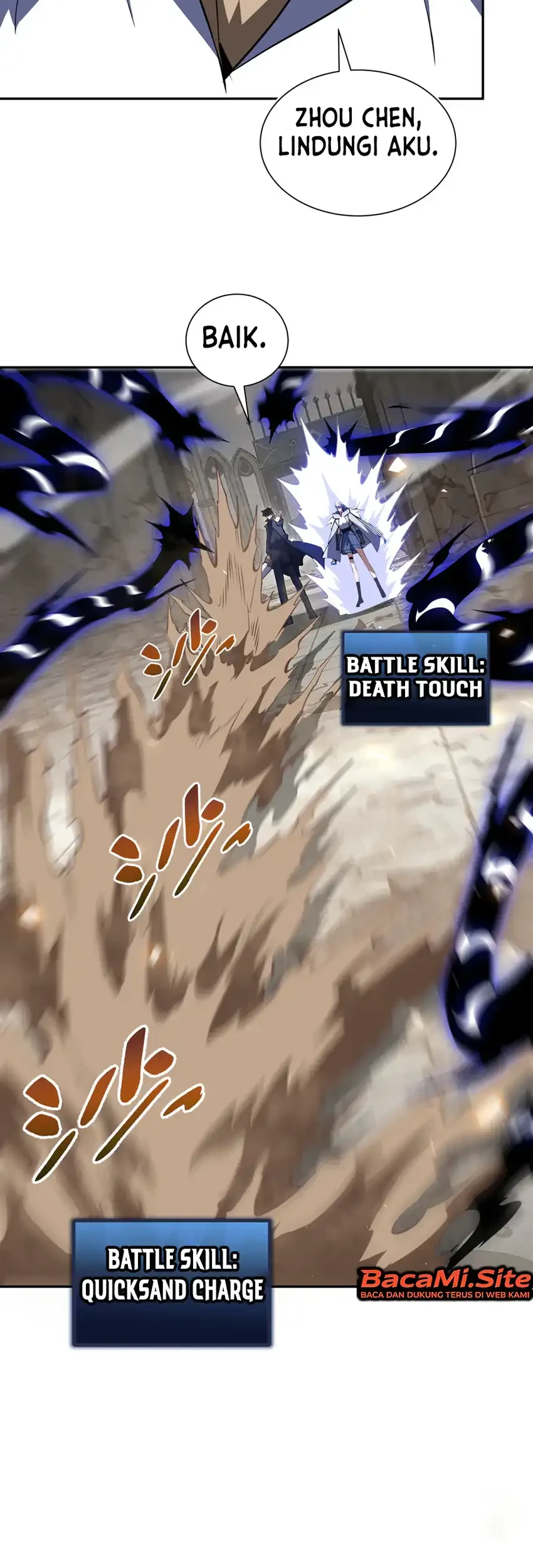I Owe A Billion Dollars And I am Forced to Become A Worker For An Evil God Chapter 65 halaman 4