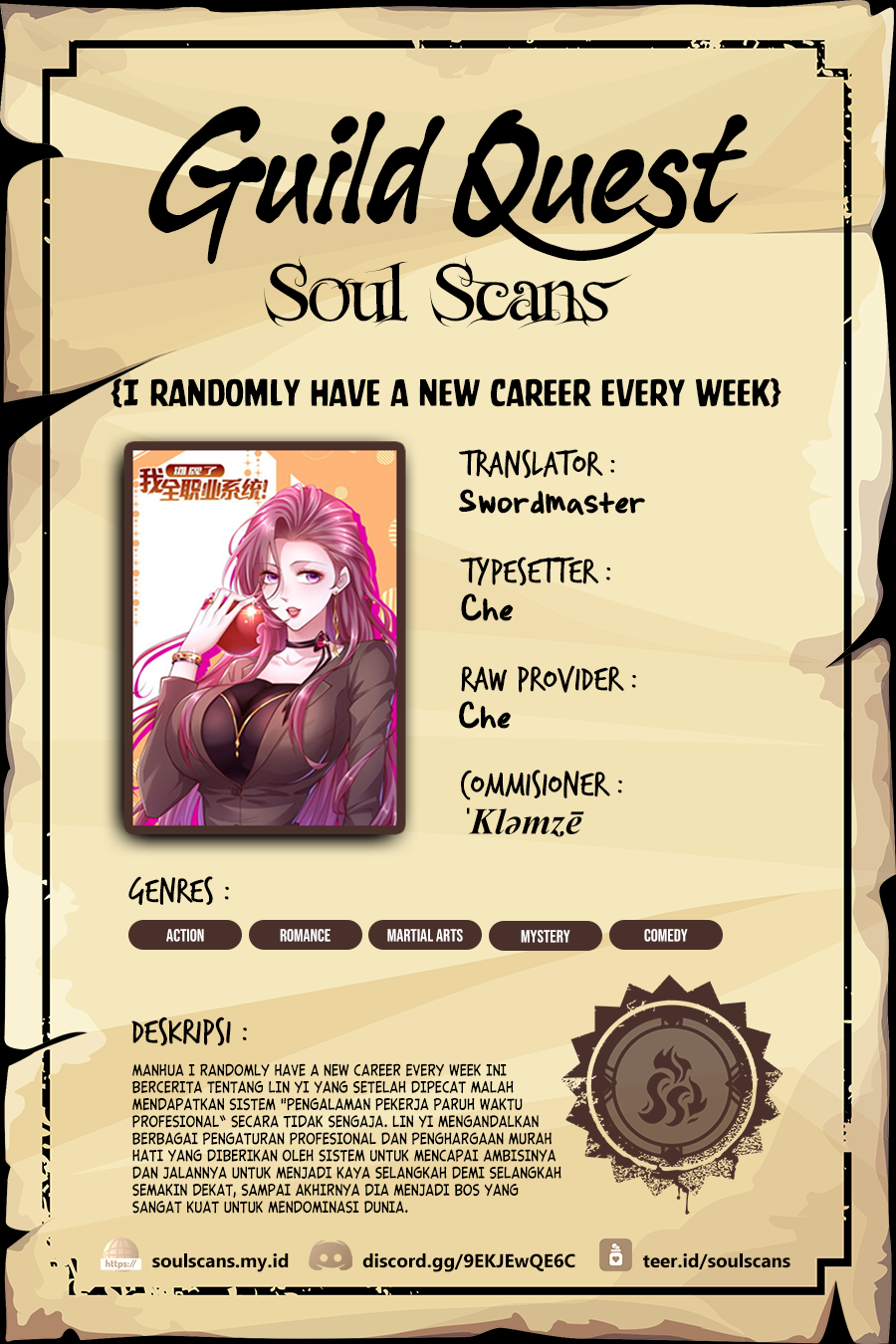 Baca Komik I Randomly Have A New Career Every Week Chapter 477 Gambar 1