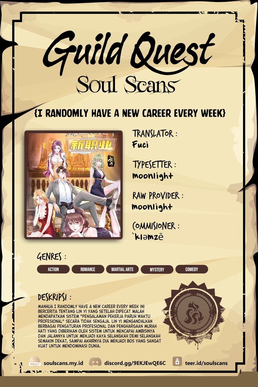 Baca Komik I Randomly Have A New Career Every Week Chapter 485 Gambar 1