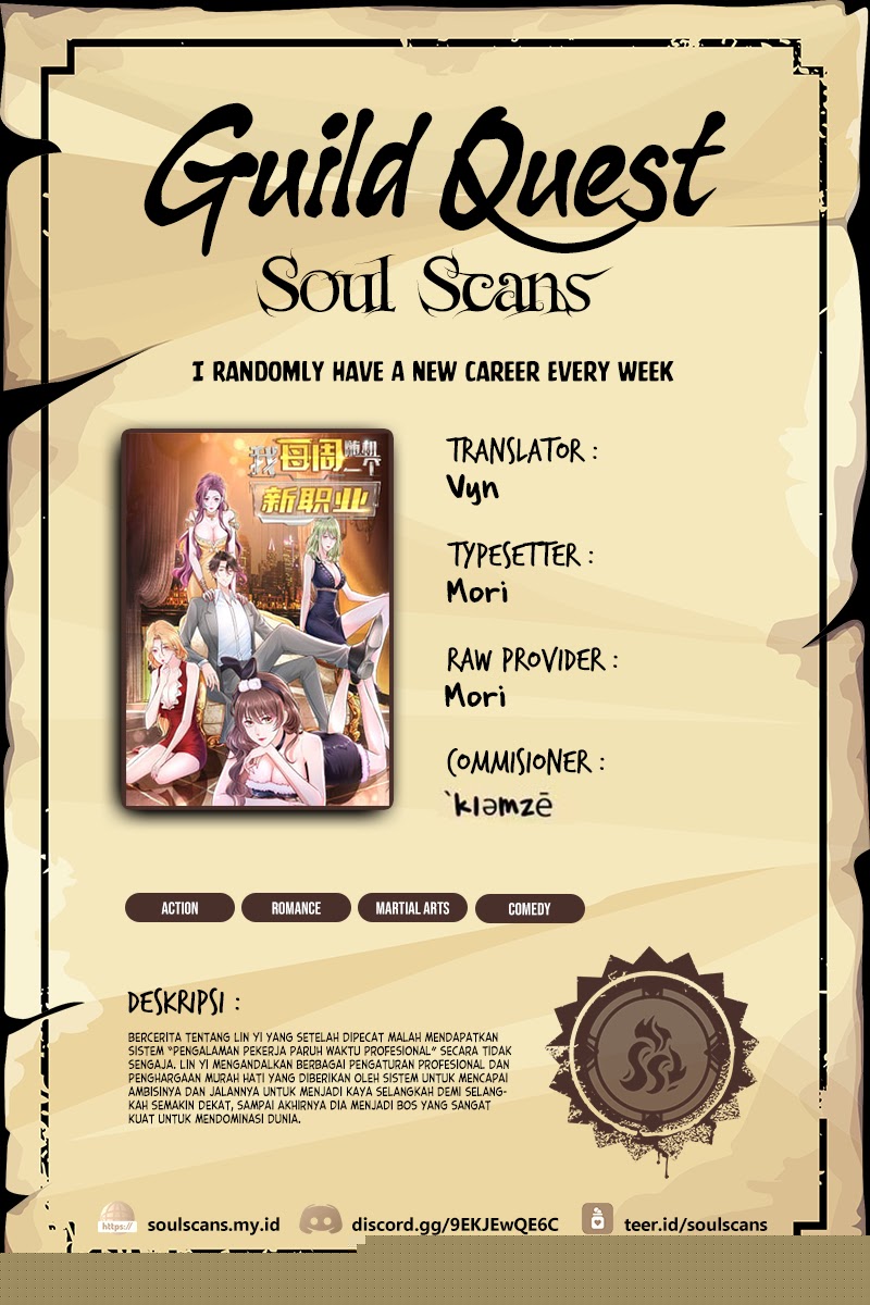 Komik I Randomly Have A New Career Every Week Chapter 500 gambar nomor 1