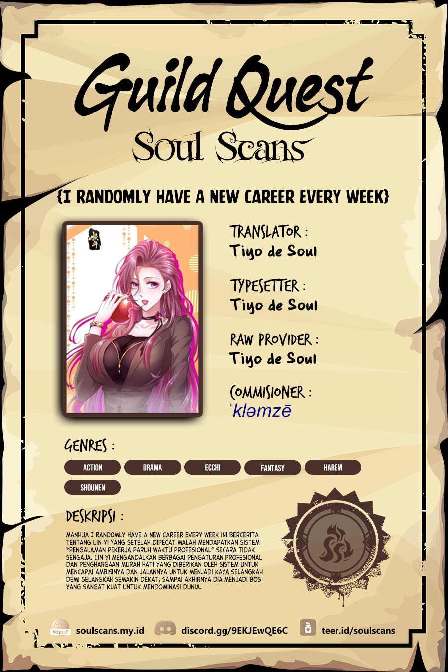 Baca Komik I Randomly Have A New Career Every Week Chapter 512 Gambar 1