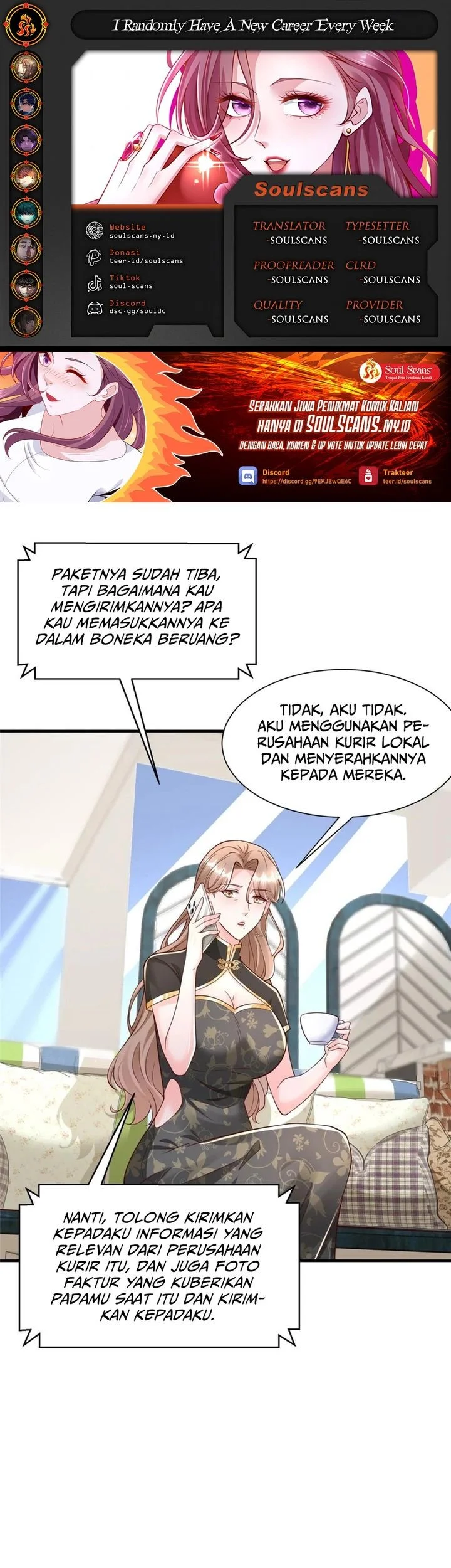Komik I Randomly Have A New Career Every Week Chapter 709 gambar nomor 1