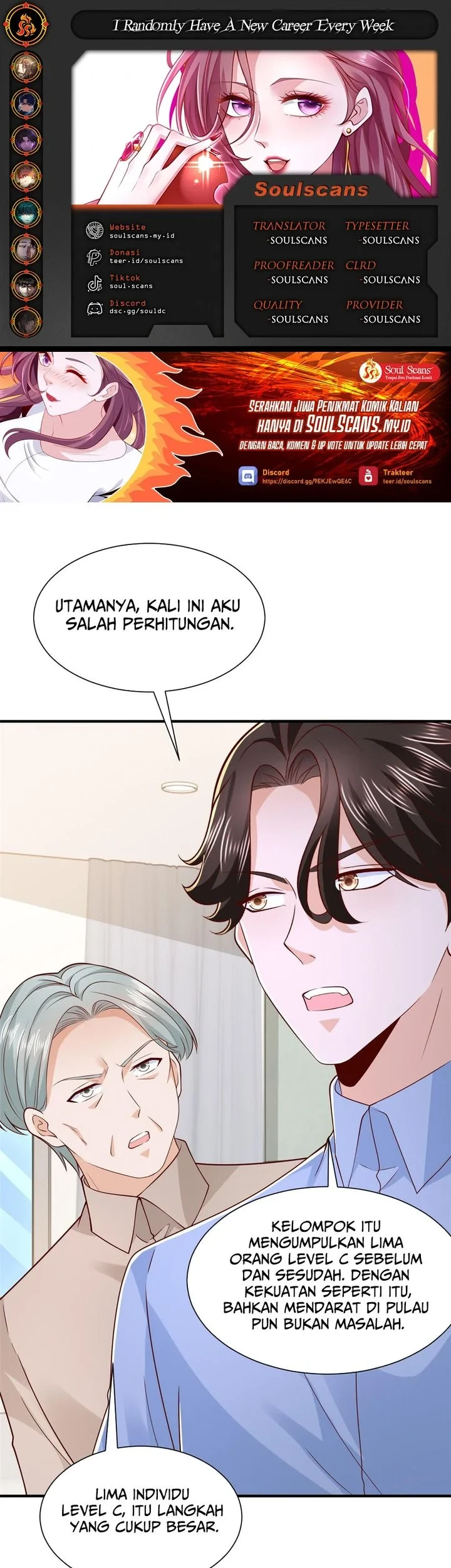 Komik I Randomly Have A New Career Every Week Chapter 895 gambar 1