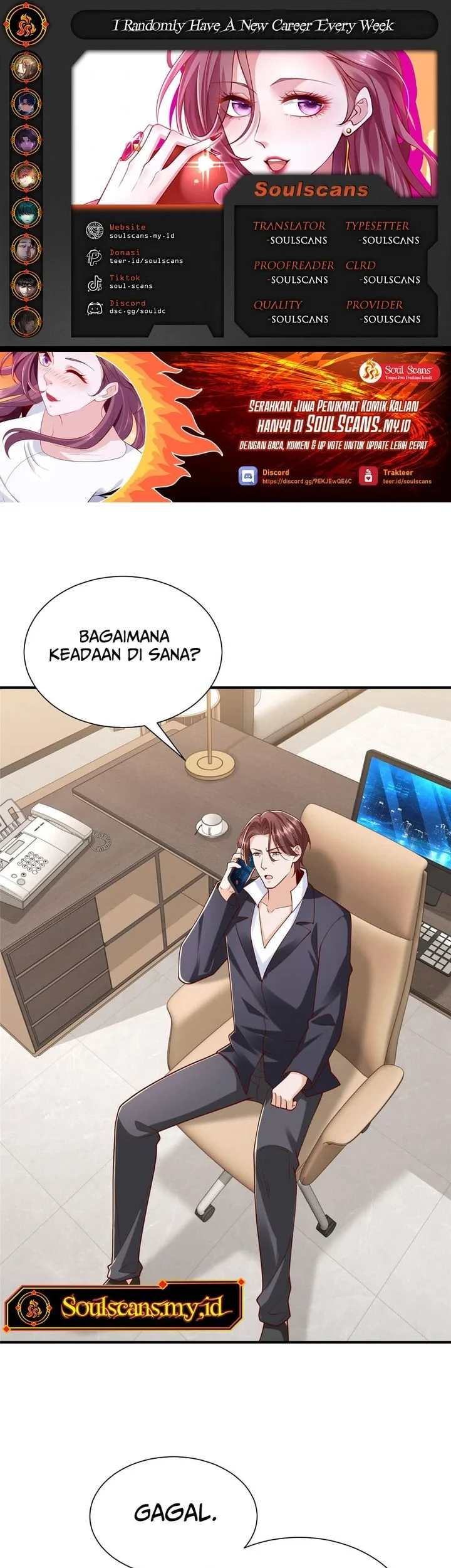Komik I Randomly Have A New Career Every Week Chapter 899 gambar 1