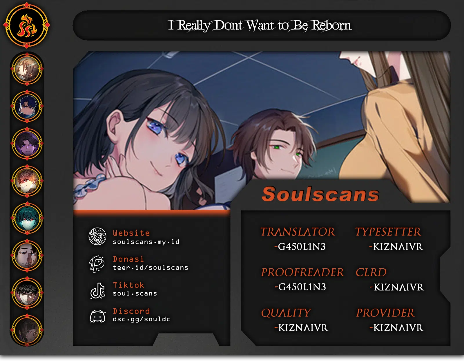 Komik I Really Don’t Want to Be Reborn Chapter 419 gambar nomor 1