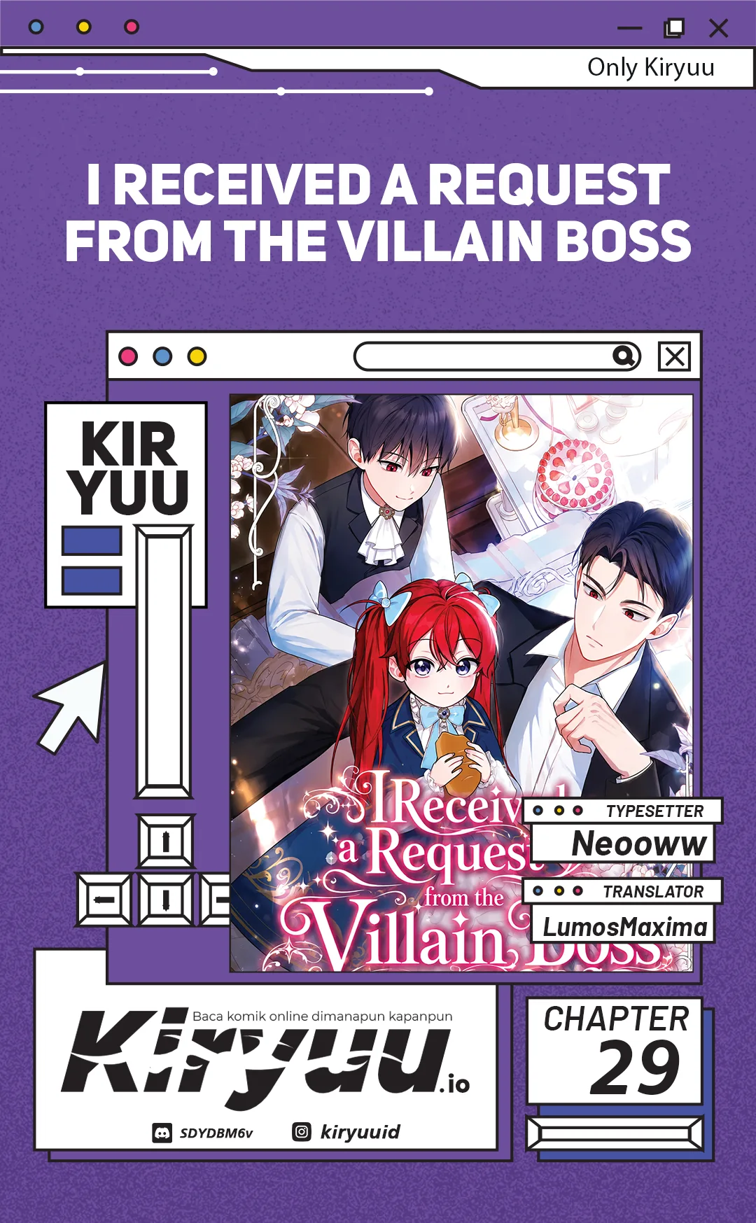 Komik I Received a Request from the Villain Boss Chapter 29 gambar 1