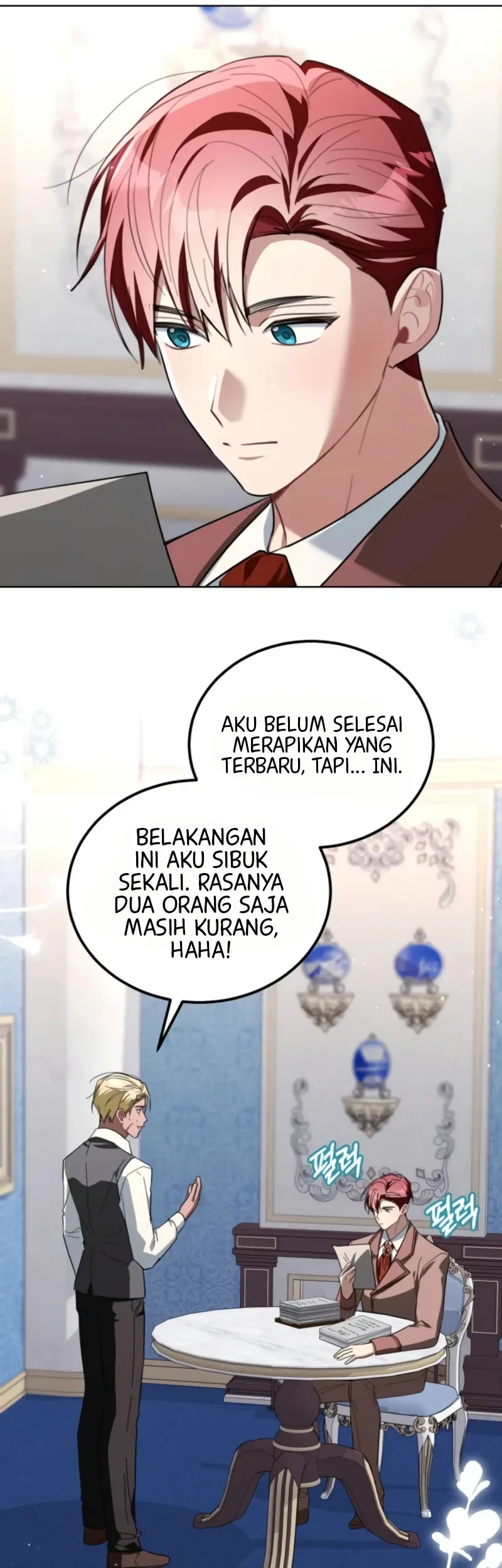 I Received a Request from the Villain Boss Chapter 29 Gambar 50