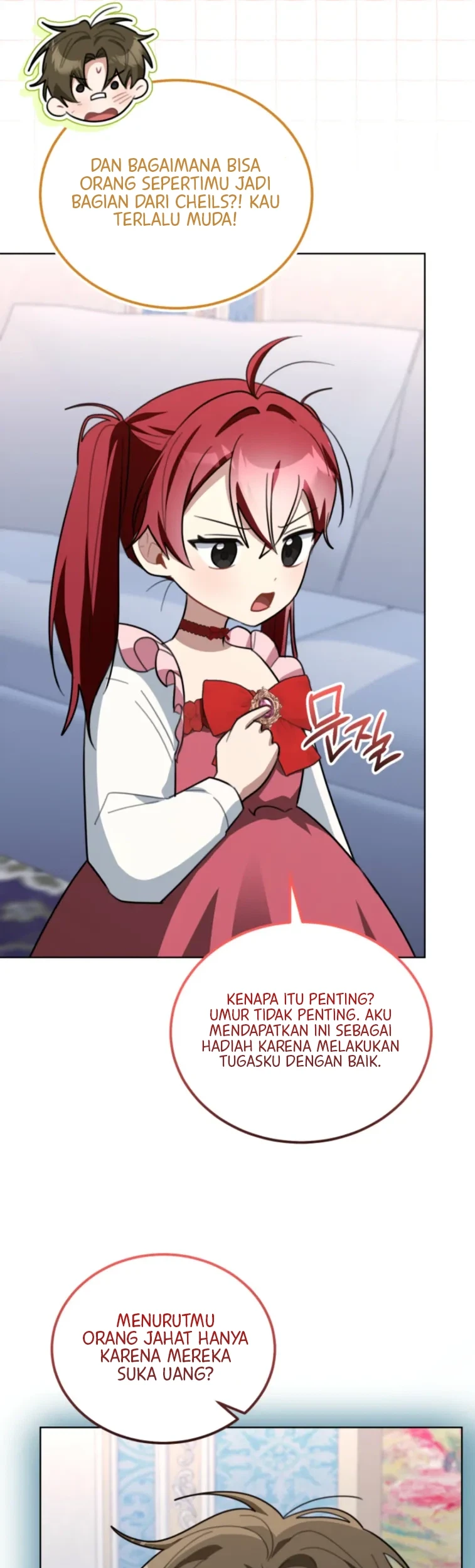 I Received a Request from the Villain Boss Chapter 30 halaman 27