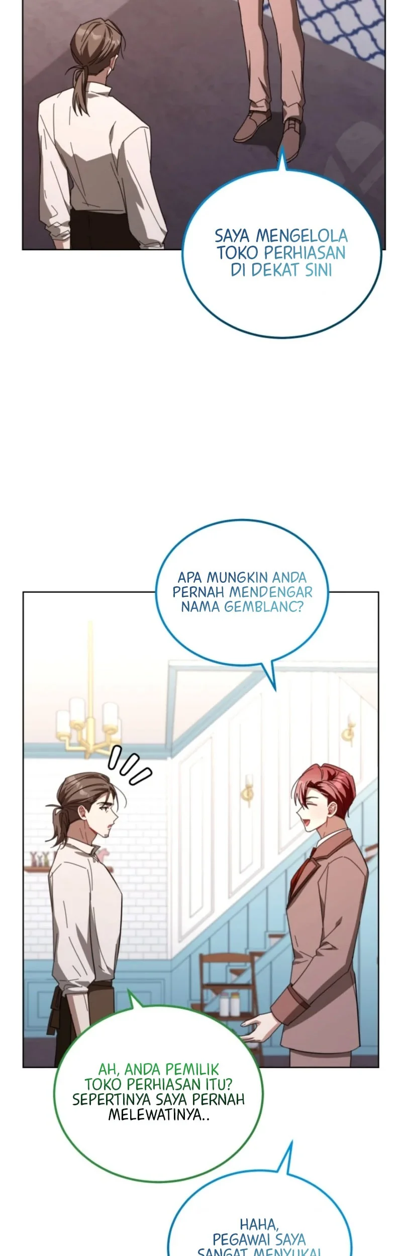 I Received a Request from the Villain Boss Chapter 32 halaman 35