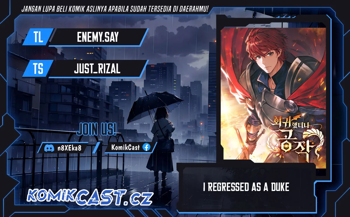 Komik I Regressed As The Duke  (Returned as the Duke) Chapter 102 gambar nomor 1