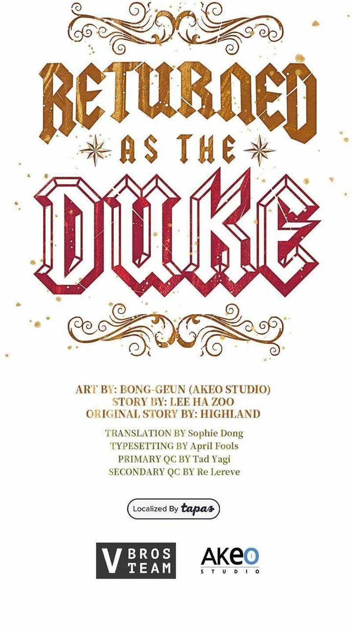 I Regressed As The Duke  (Returned as the Duke) Chapter 107 Gambar 80