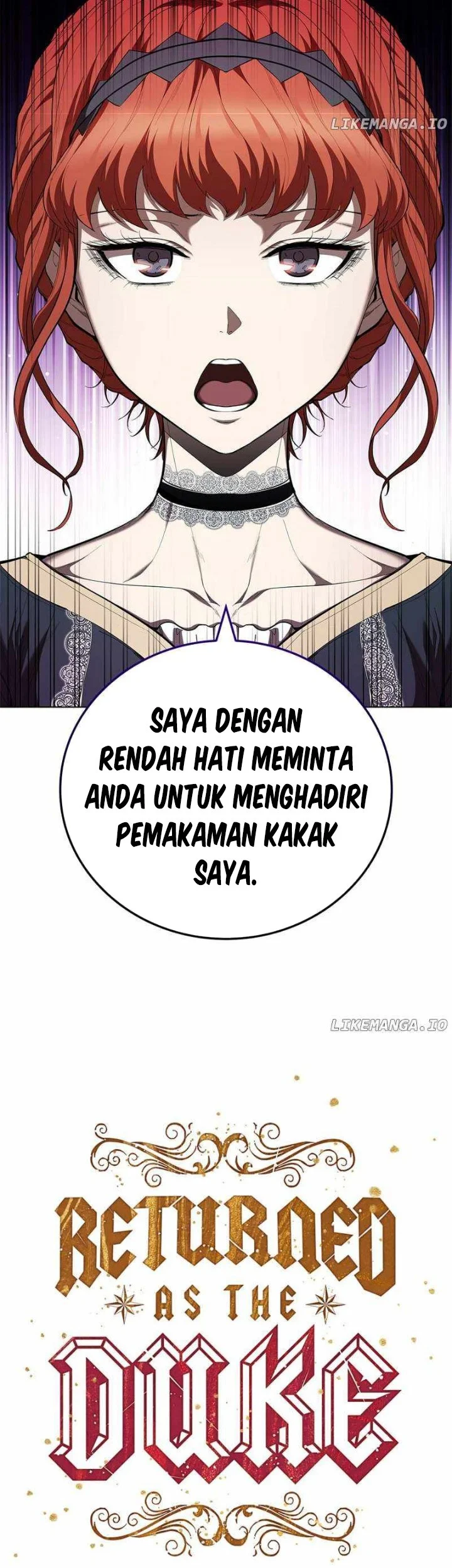 I Regressed As The Duke  (Returned as the Duke) Chapter 108 Gambar 64