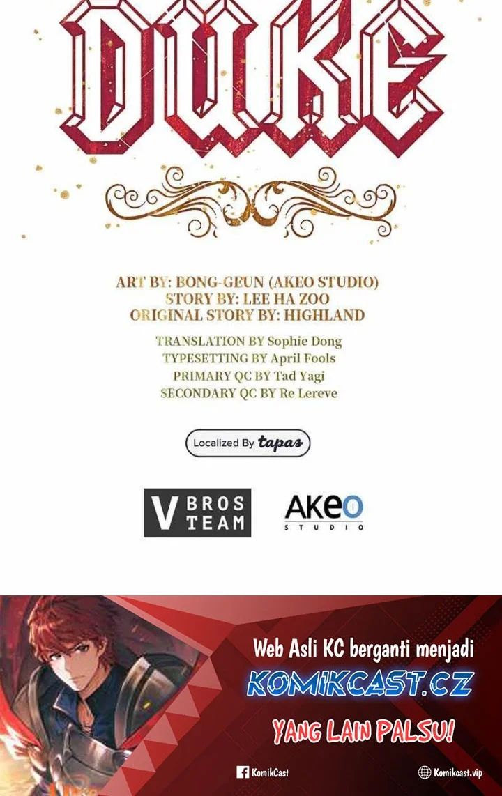 I Regressed As The Duke  (Returned as the Duke) Chapter 109 Gambar 65