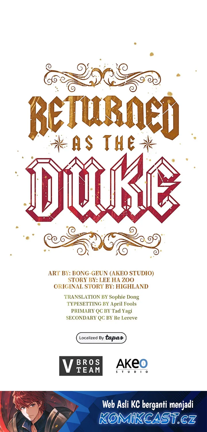 I Regressed As The Duke  (Returned as the Duke) Chapter 112 Gambar 60
