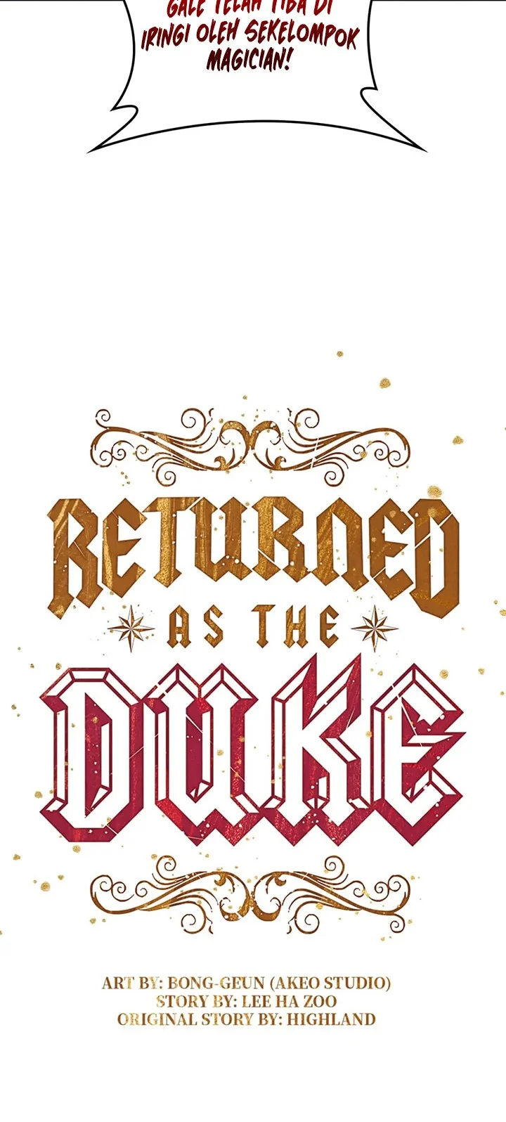 I Regressed As The Duke  (Returned as the Duke) Chapter 114 Gambar 55