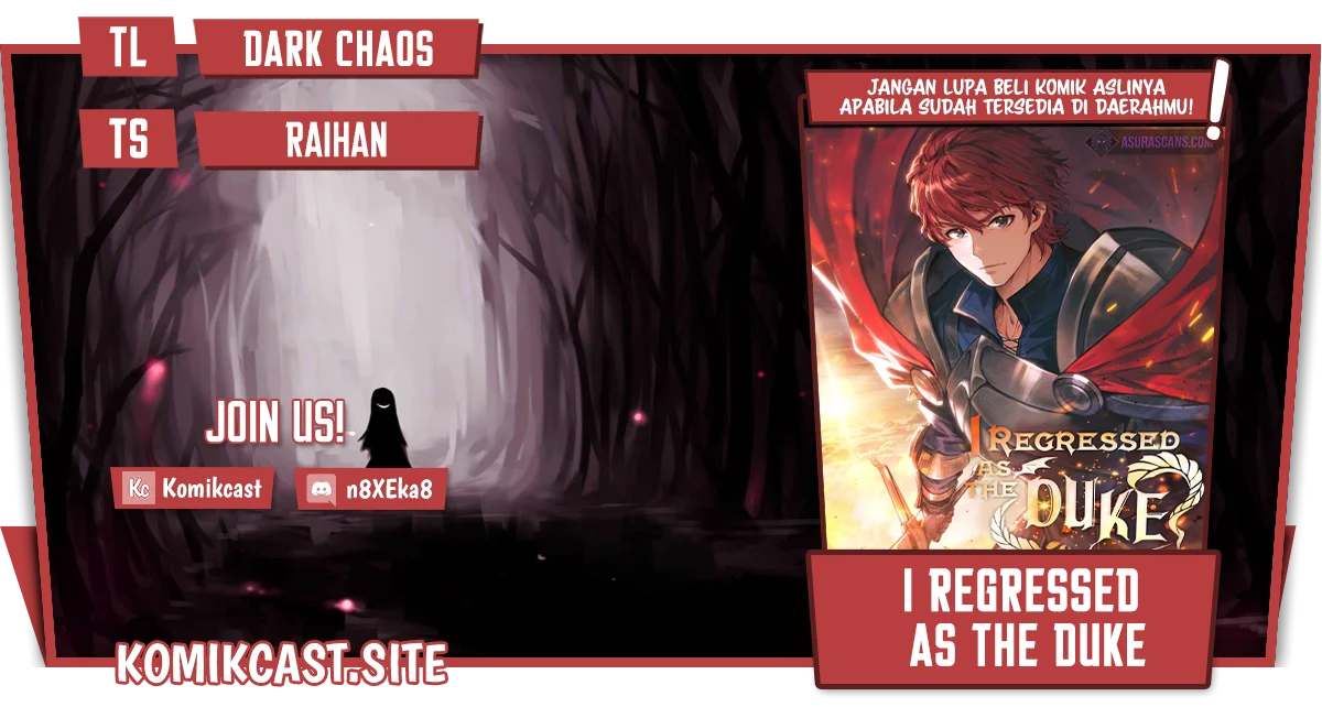 Komik I Regressed As The Duke  (Returned as the Duke) Chapter 56 gambar nomor 1