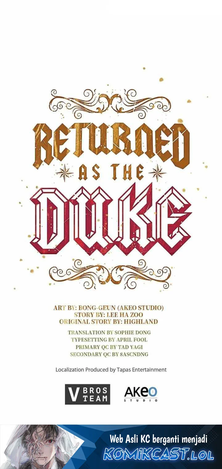 I Regressed As The Duke  (Returned as the Duke) Chapter 74 Gambar 76