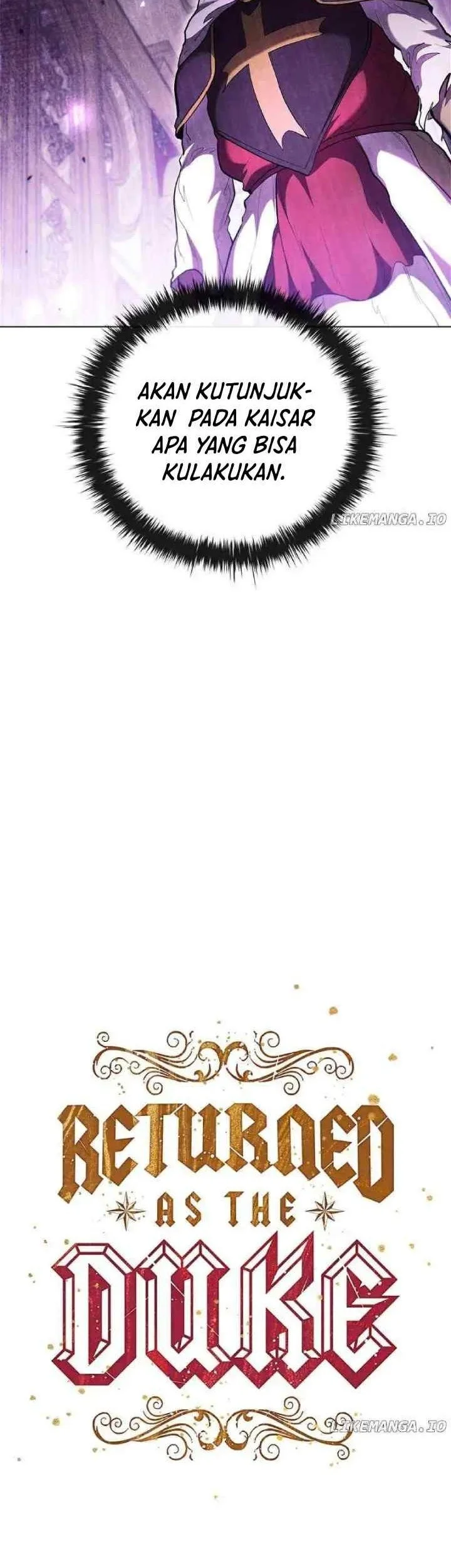 I Regressed As The Duke  (Returned as the Duke) Chapter 97 Gambar 32