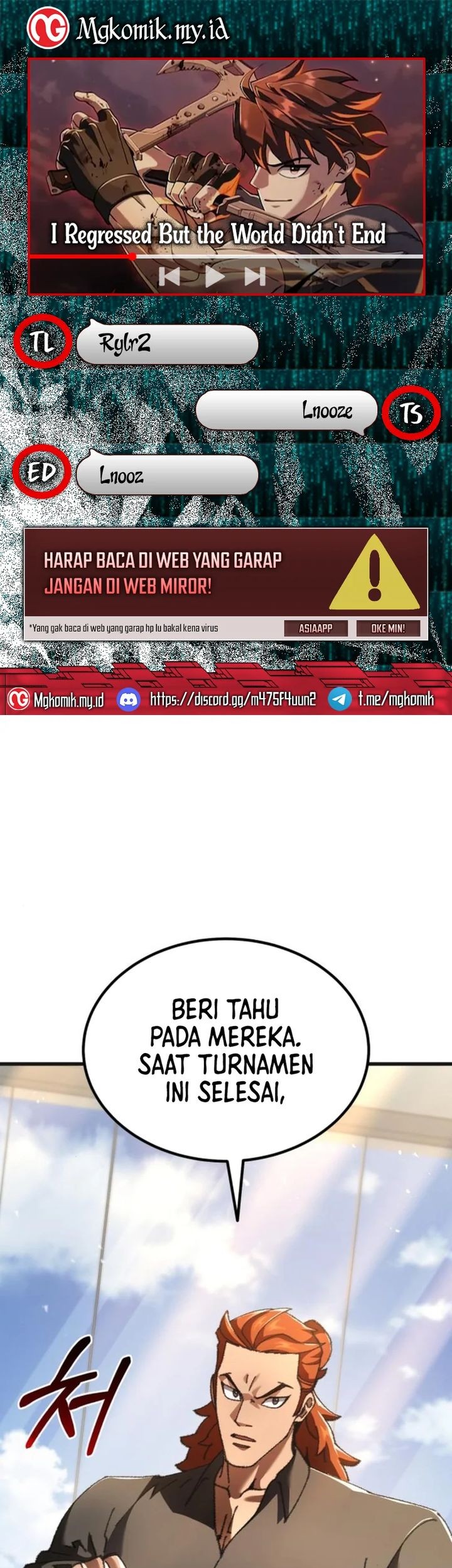 Baca Komik I Regressed, but the World didn’t End Chapter 22 Gambar 1