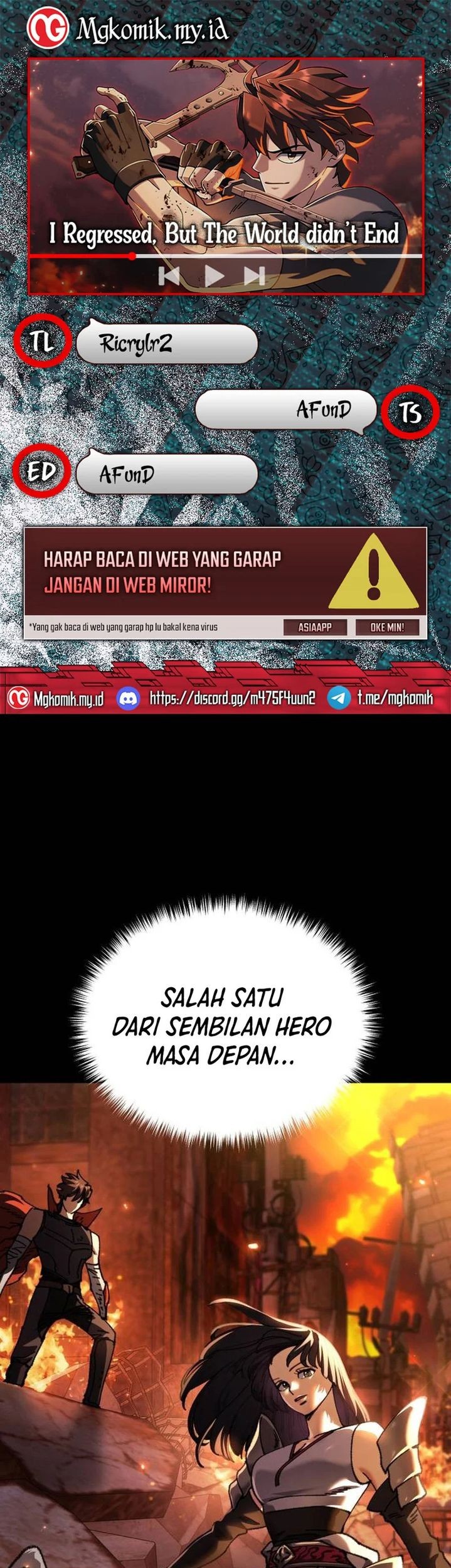 Baca Komik I Regressed, but the World didn’t End Chapter 25 Gambar 1