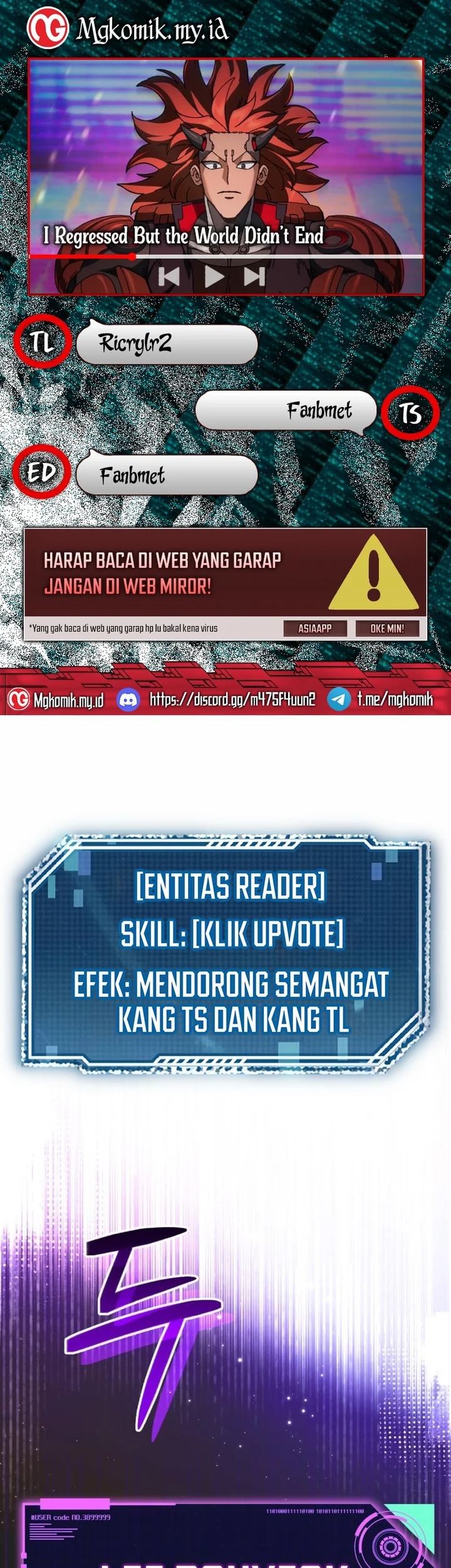 Baca Komik I Regressed, but the World didn’t End Chapter 29 Gambar 1